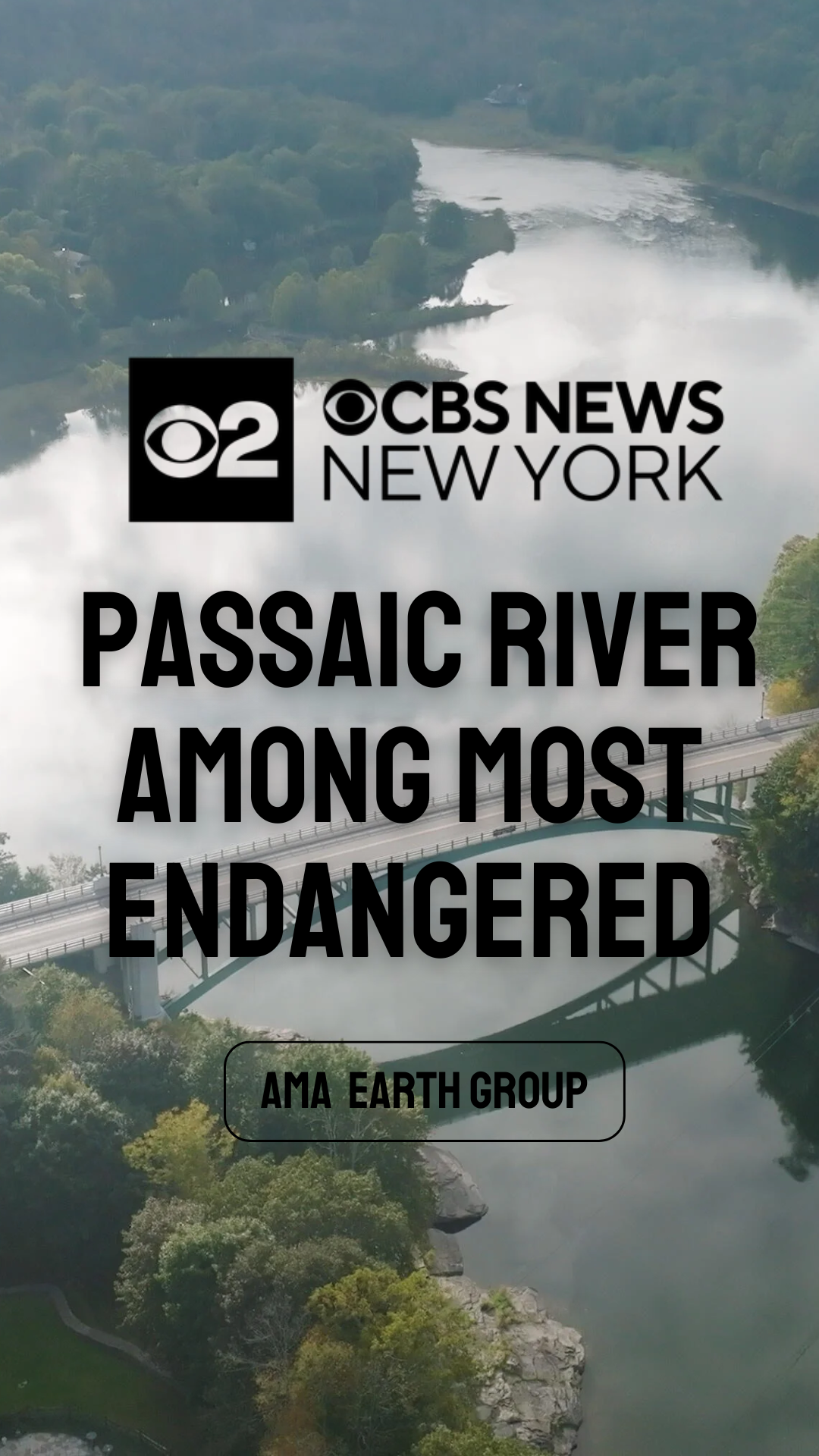 CBS News coverage of Passaic River restoration